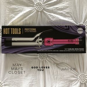 NWT Hot Tools Professional Curling Iron 1 1/2 inch